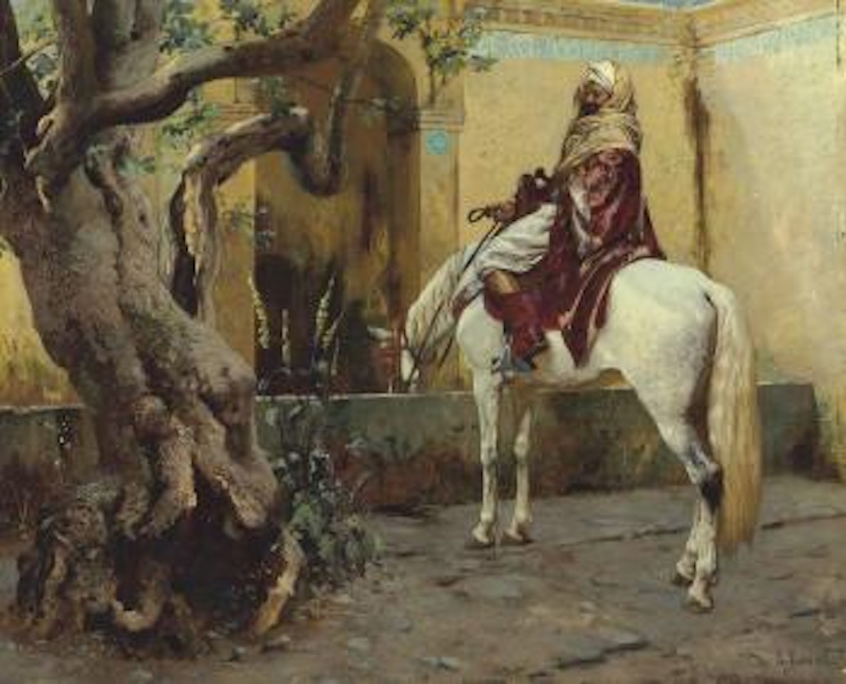 The Watering Hole by Rudolf Ernst