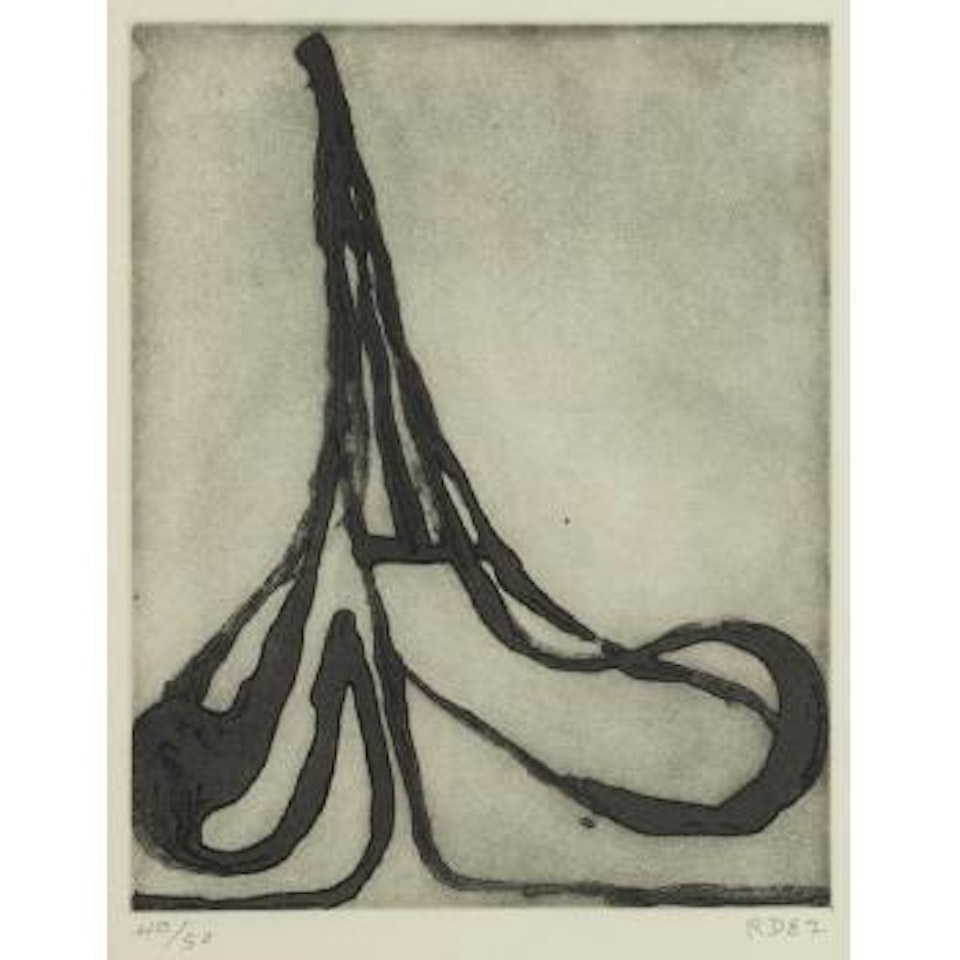Eiffel Spade, from Five Spades by Richard Diebenkorn
