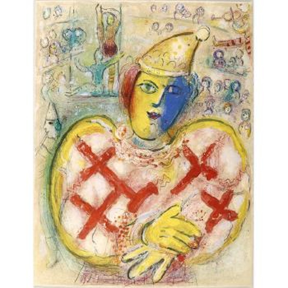 Pl. 10, from Le Cirque (M. 499; C. bk. 68) by Marc Chagall