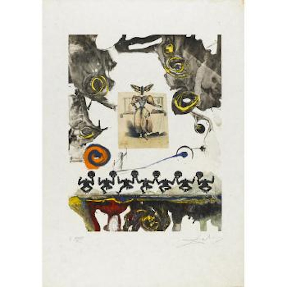 Memories of Surrealism (M./L. 494; 496; 498; 500; 503-505 (d); F. 71-15) by Salvador Dali