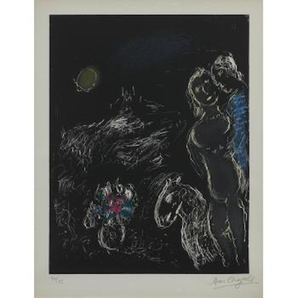 La Nuit de Saint Paul (M. 958) by Marc Chagall