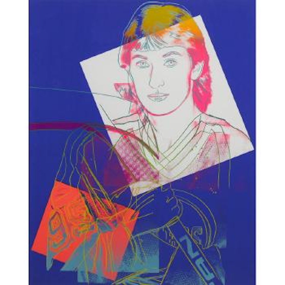 Wayne Gretzky #99 (F./S. II.306) by Andy Warhol