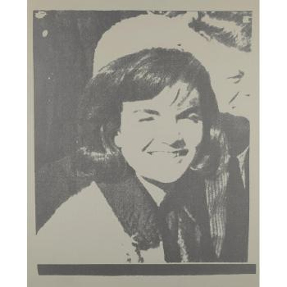 Jacqueline Kennedy I (Jackie I), from 11 Pop Artists (F./S. II.13) by Andy Warhol