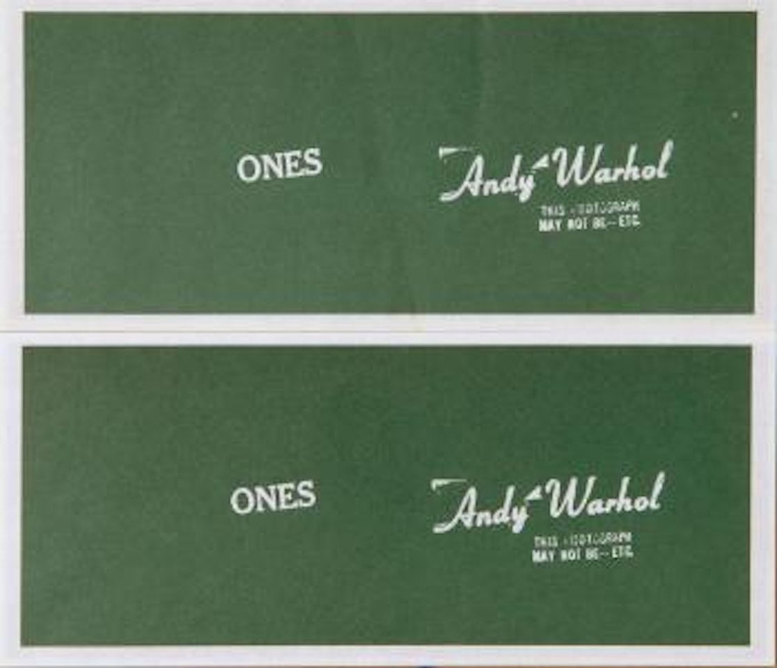 ONES by Andy Warhol