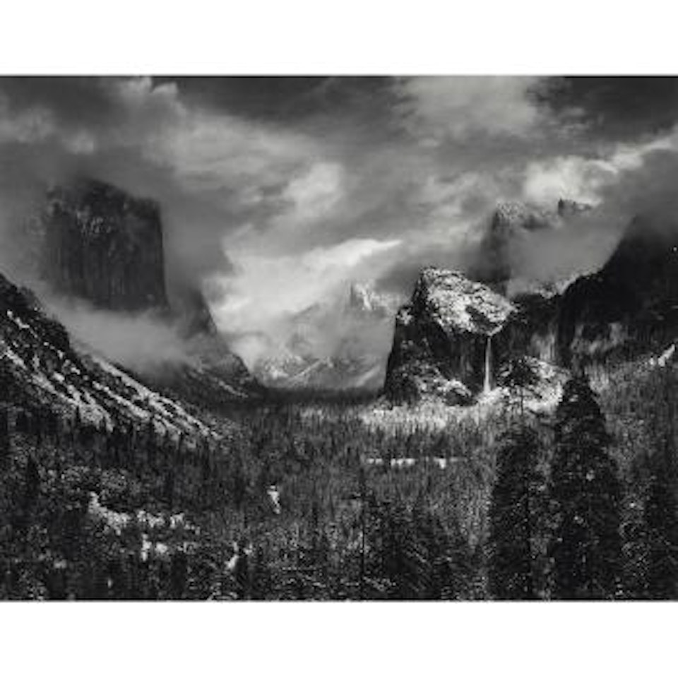 Clearing Winter Storm, Yosemite National Park, California by Ansel Adams
