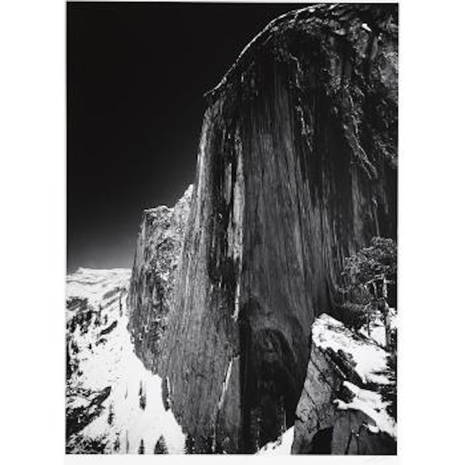Monolith, the Face of Half Dome, Yosemite National Park by Ansel Adams