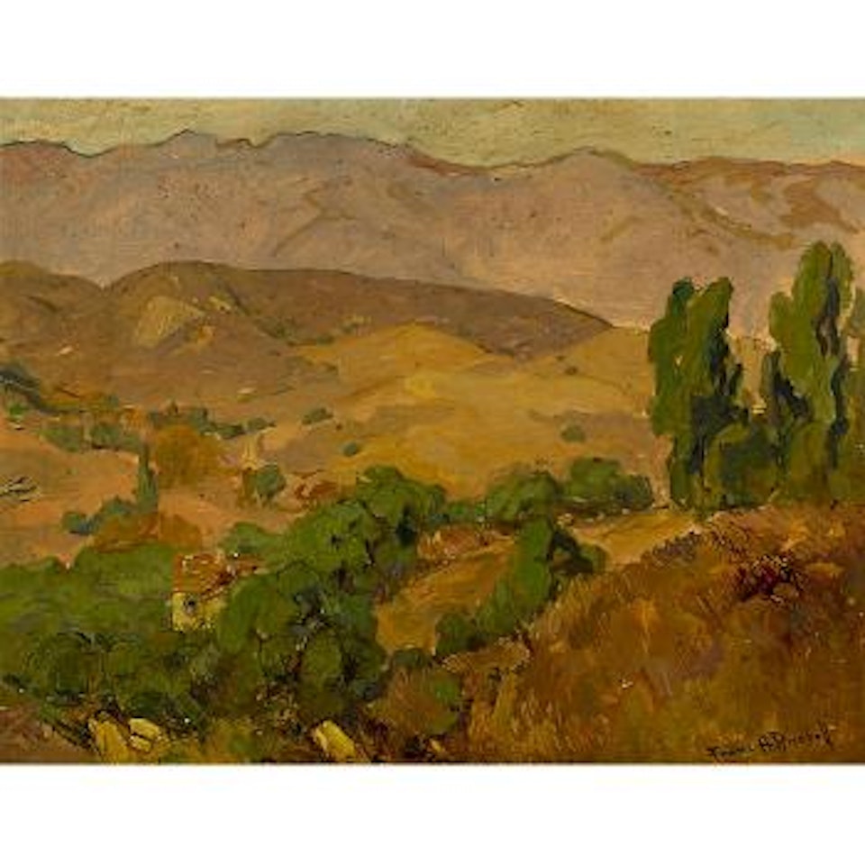 Above Pasadena by Franz A Bischoff