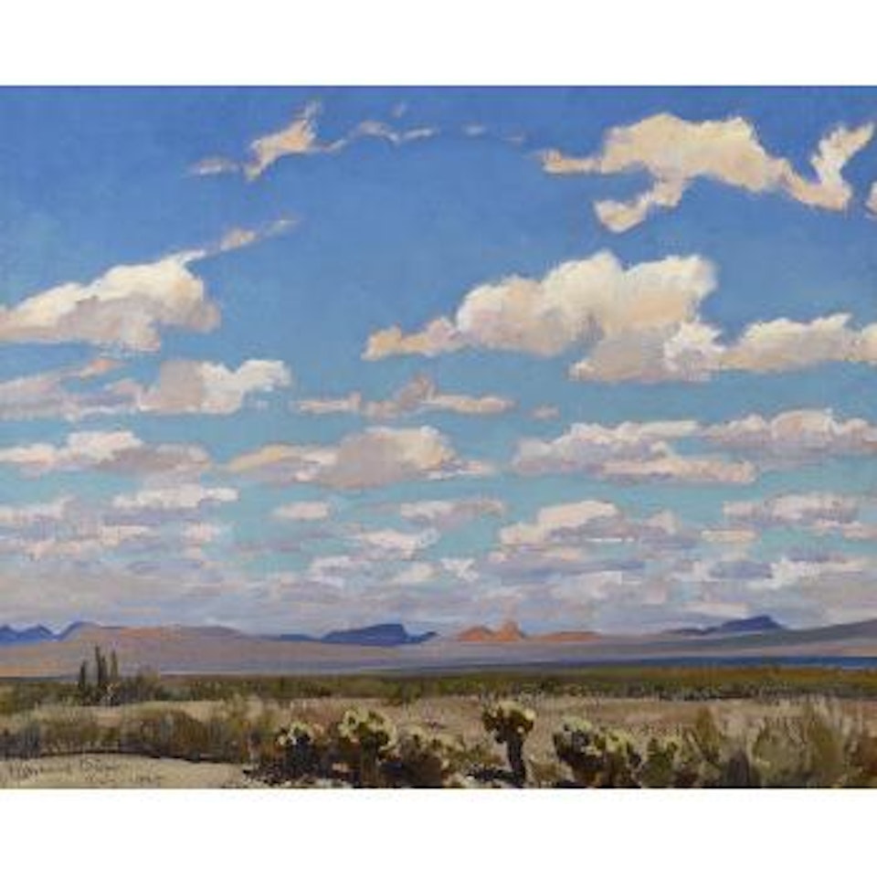 Clouds of a summer afternoon by Maynard Dixon