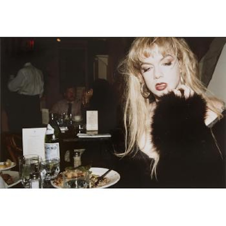 Joey at Spaghetteria, New York City by Nan Goldin