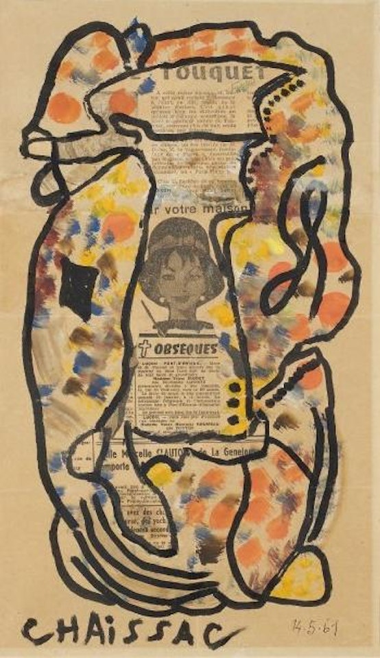 Sans Titre by Gaston Chaissac