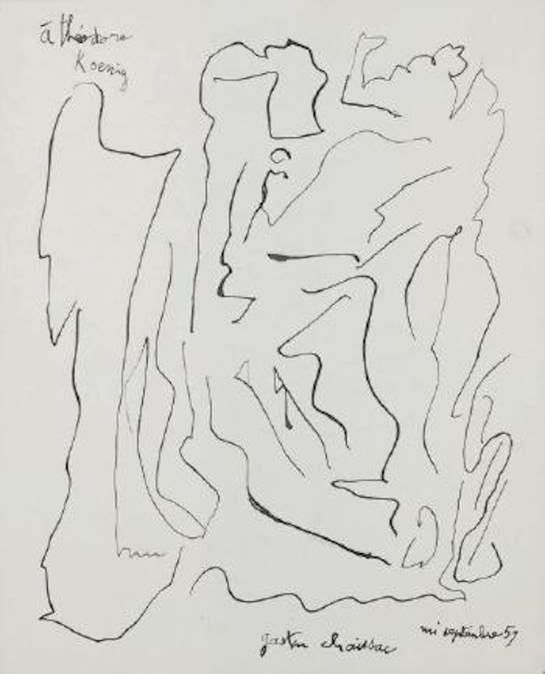 Sans Titre by Gaston Chaissac