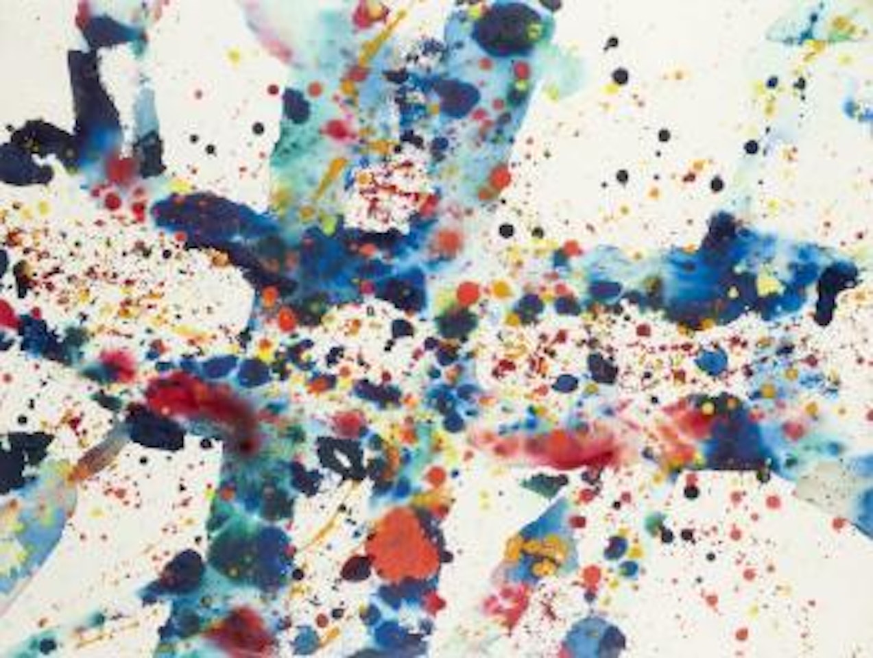Asian Dyes No. 2 by Sam Francis
