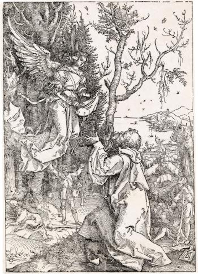 Joachim and The Angel by Albrecht Dürer