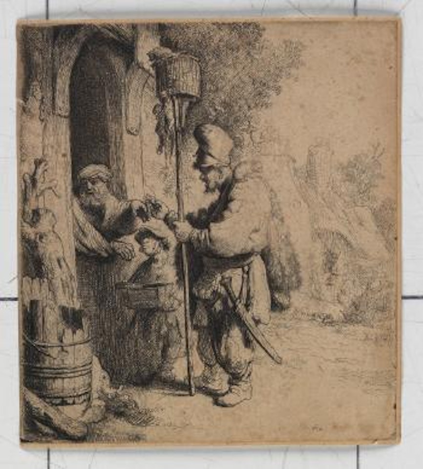 The Rat Catcher by Attributed to Rembrandt Harmensz van Rijn