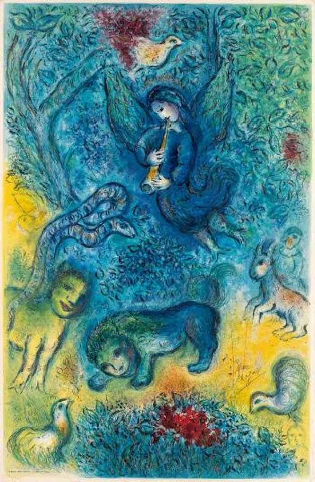The Magic Flute by Marc Chagall