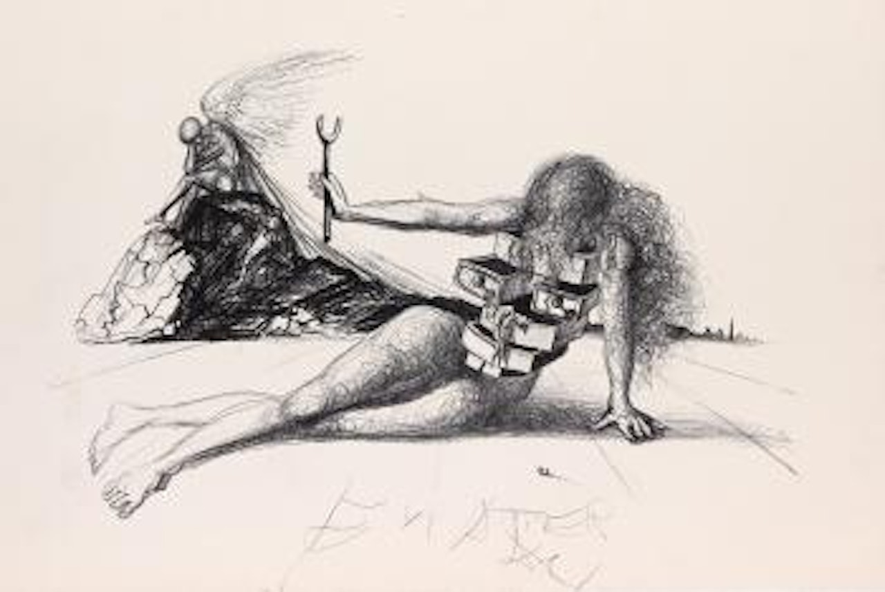 Drawers of Memory by Salvador Dali
