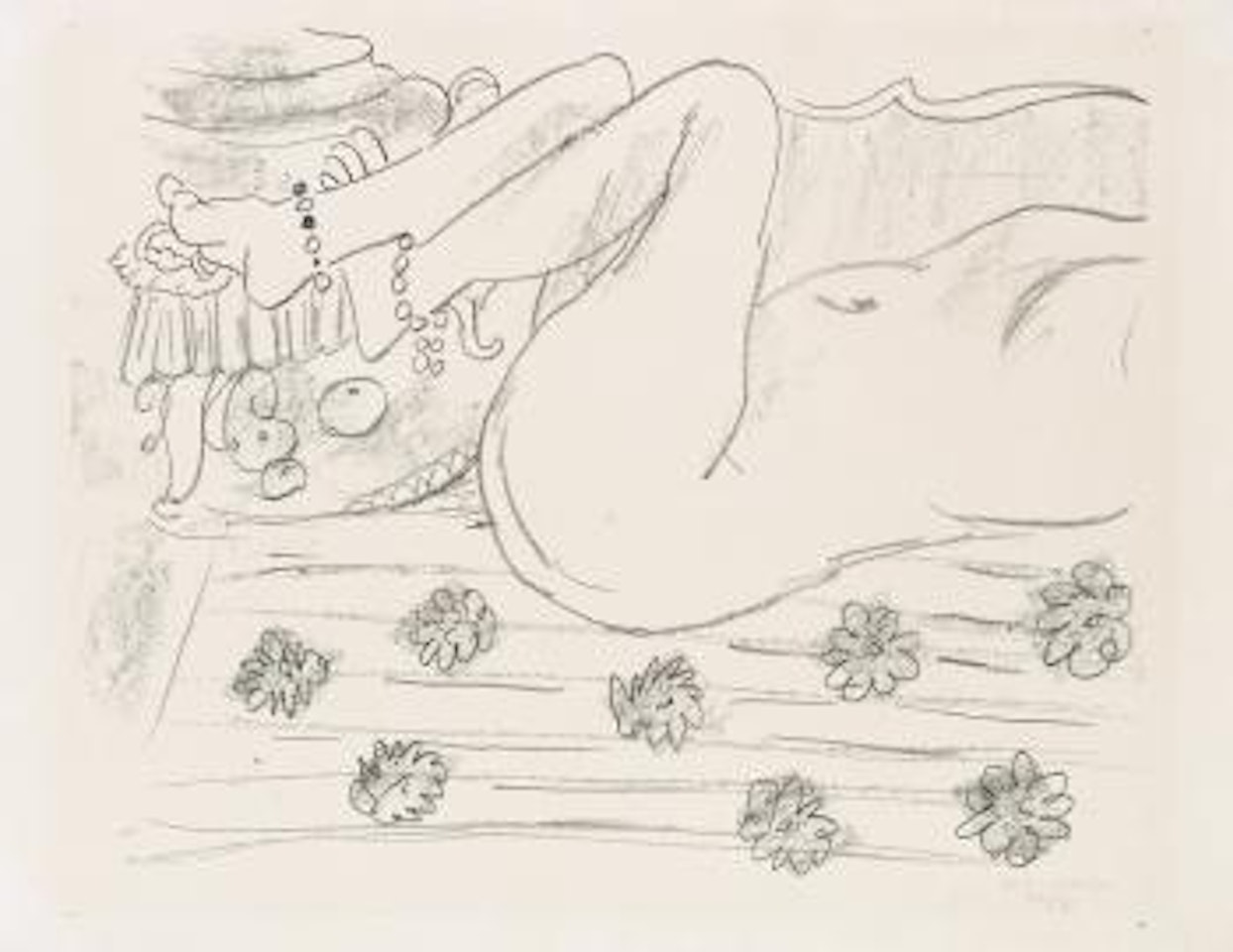 Nu, Étude D'un Mouvement De Jambes by Henri Matisse