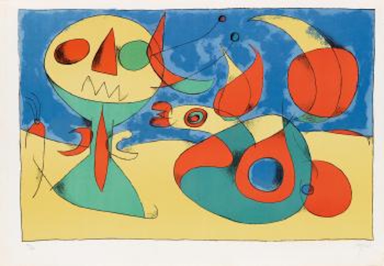 Oiseau Zéphyr by Joan Miró