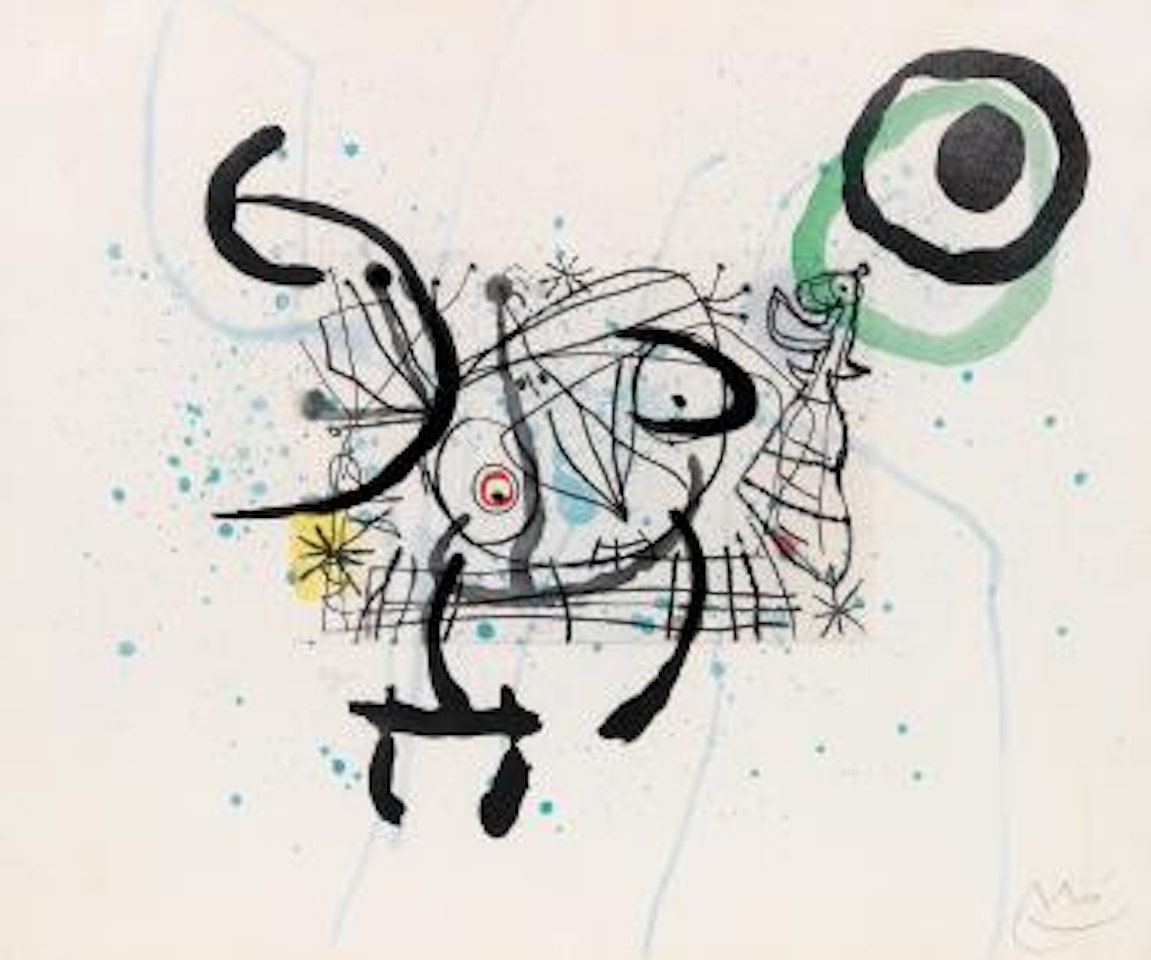 Fissures by Joan Miró