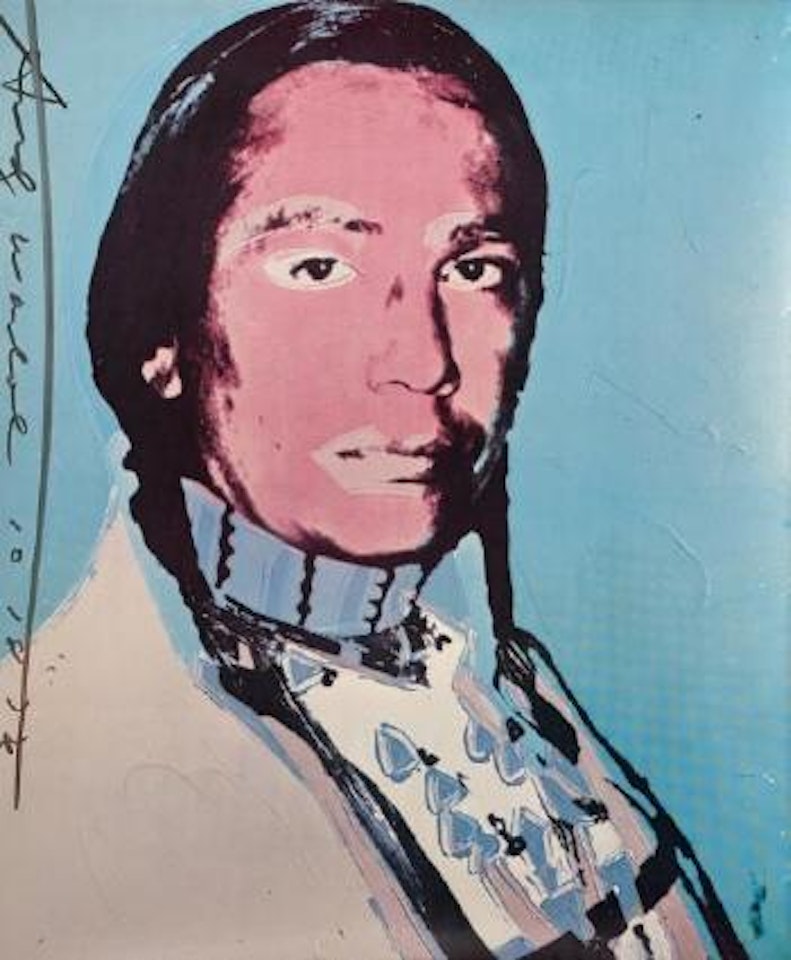 The American Indian Series by Andy Warhol