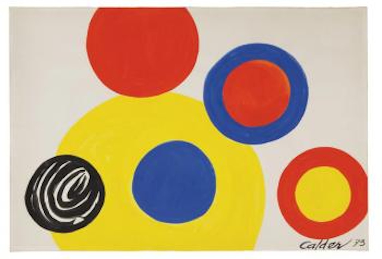 6 cercles by Alexander Calder