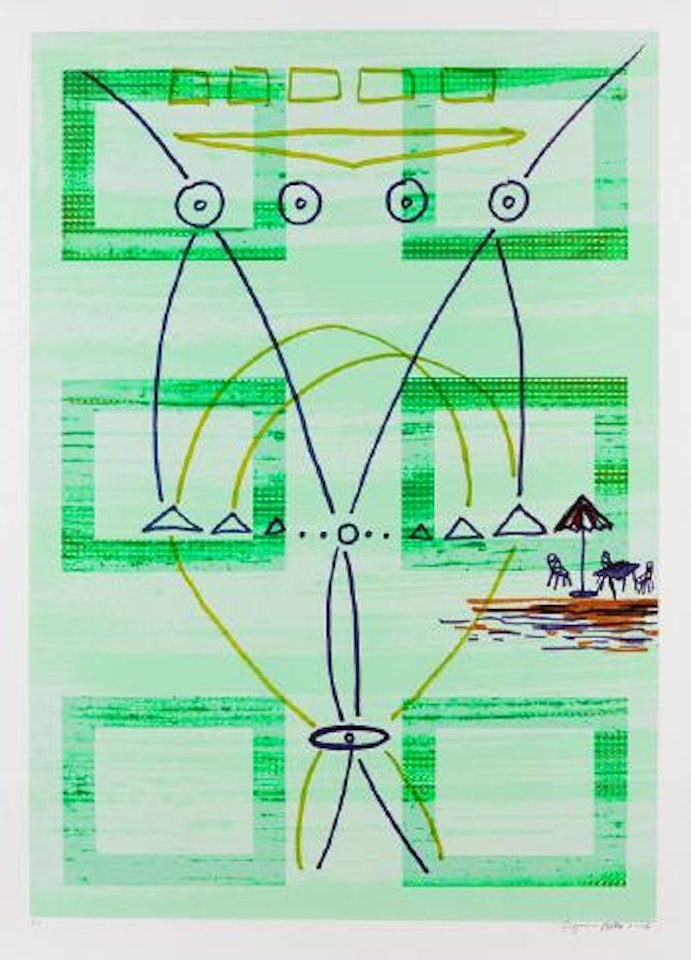 Der Kuchen ist alle? by Sigmar Polke