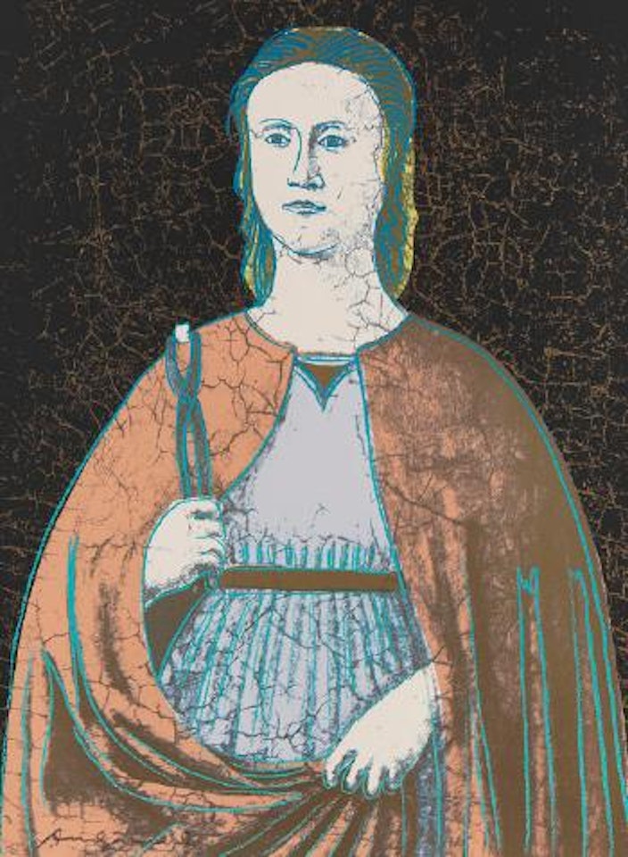 Saint Apollonia by Andy Warhol