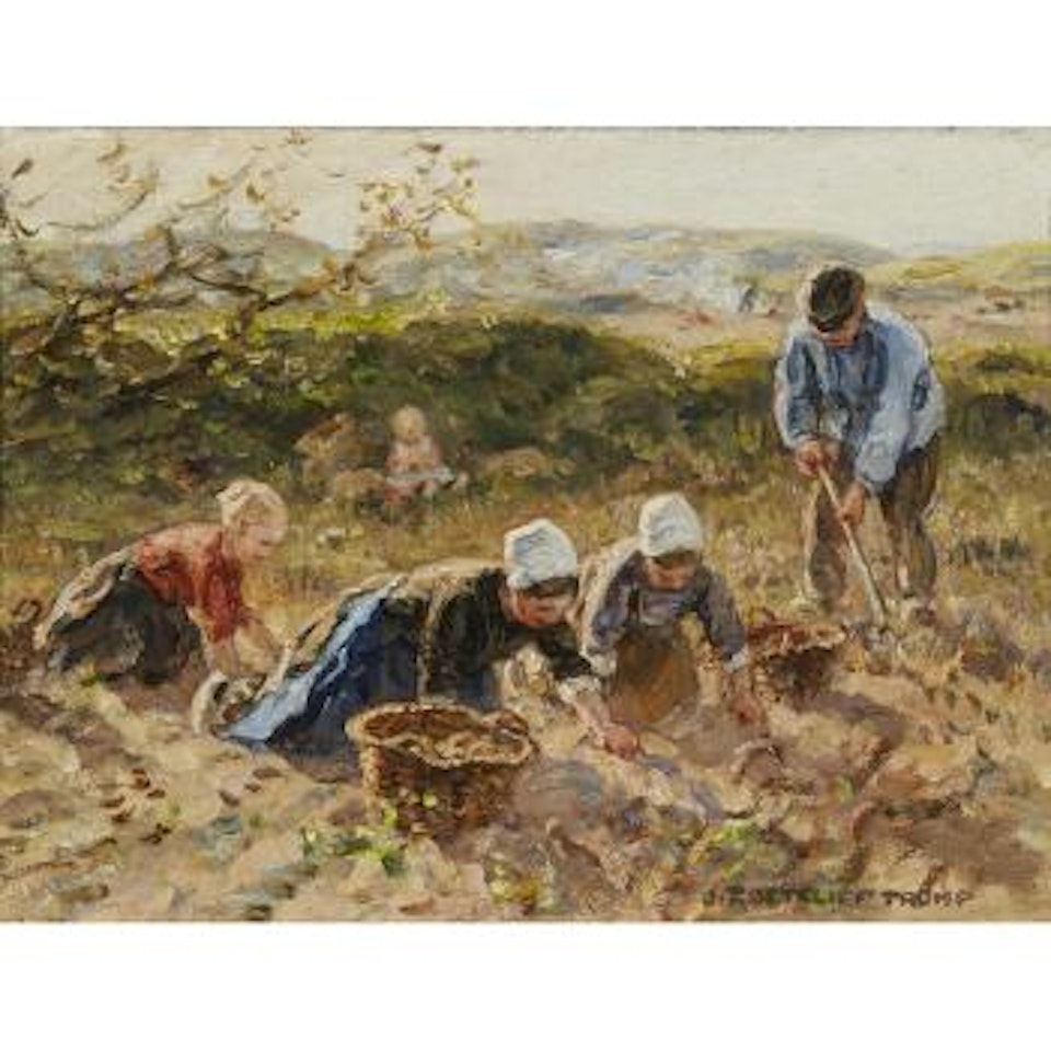 The potato gatherers by Jan Zoetelief Tromp