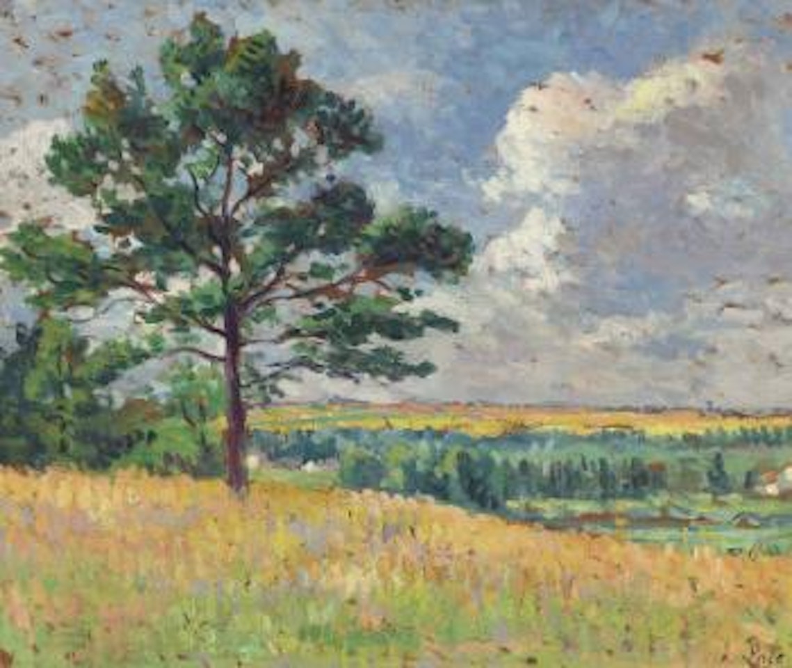 Paysage près de Méréville by Maximilien Luce