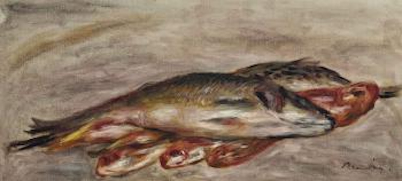 La nature morte aux poissons by Pierre-Auguste Renoir
