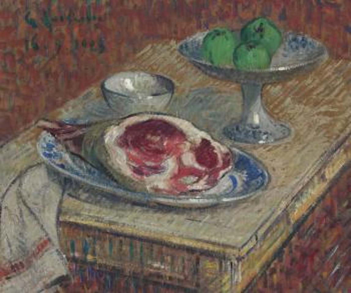Nature morte, le gigot by Gustave Loiseau