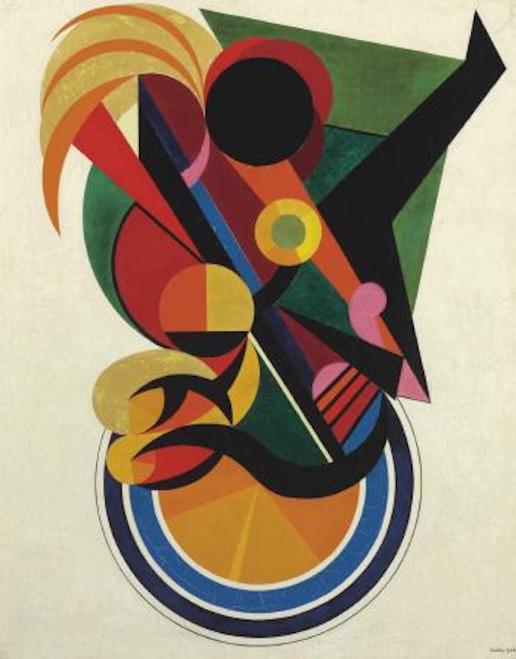 Composition inspirée par la danse by Auguste Herbin