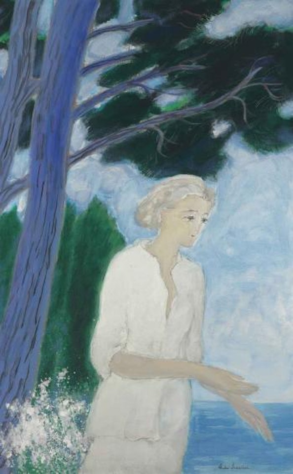 La dame blanche by André Brasilier