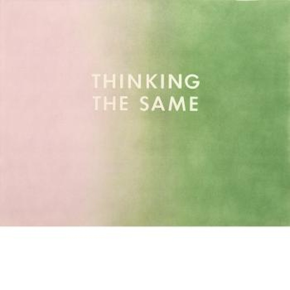 Thinking the Same by Ed Ruscha