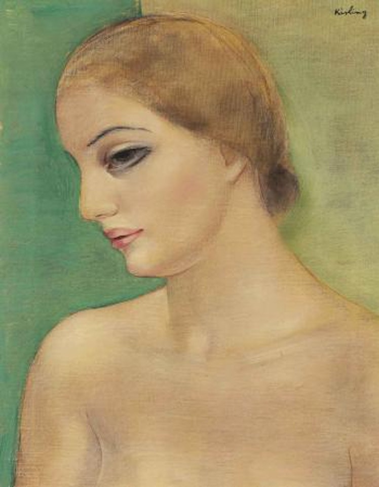 Jeune fille by Moïse Kisling