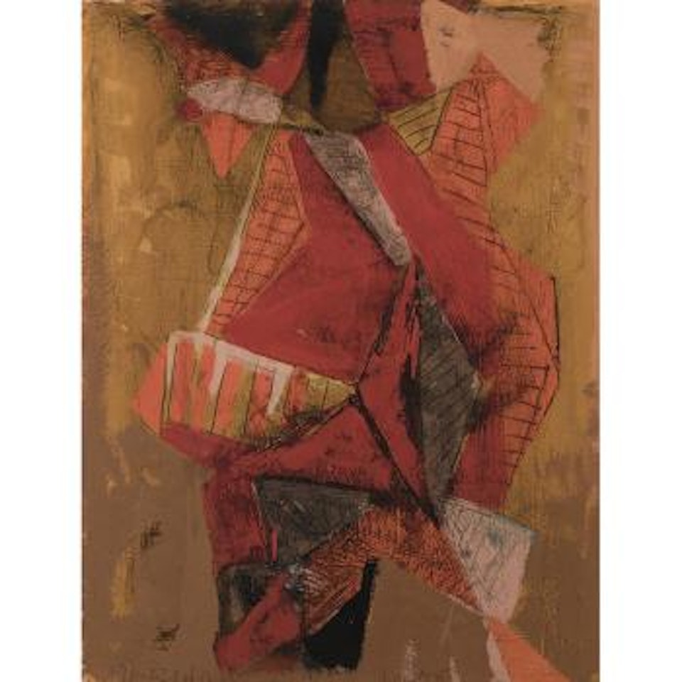 Composizione Rossa by Marino Marini