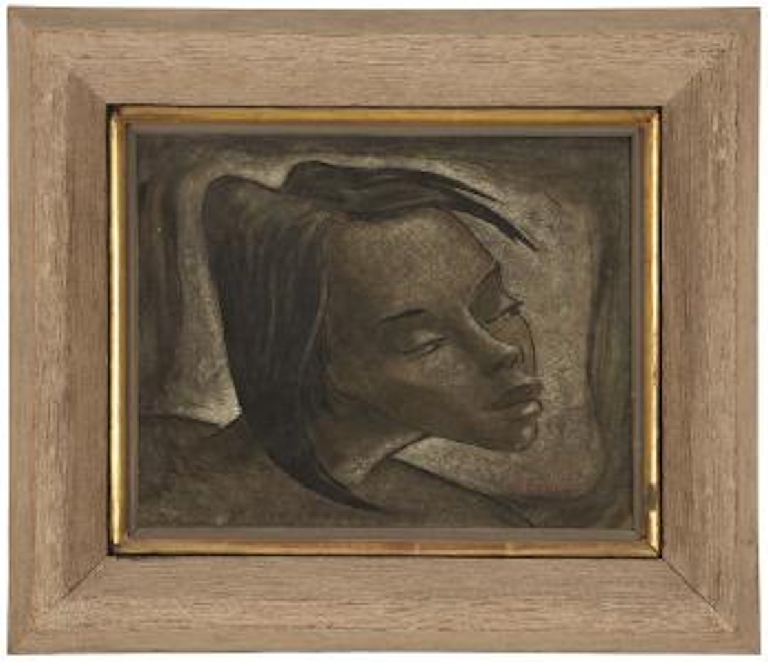 Portrait of a woman by Angel Botello