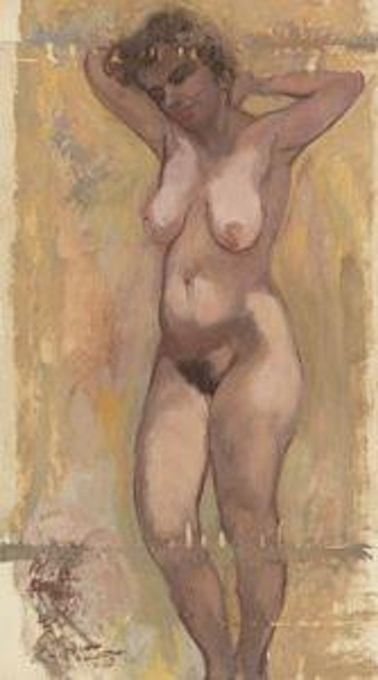 Stehender weiblicher Akt by George Grosz