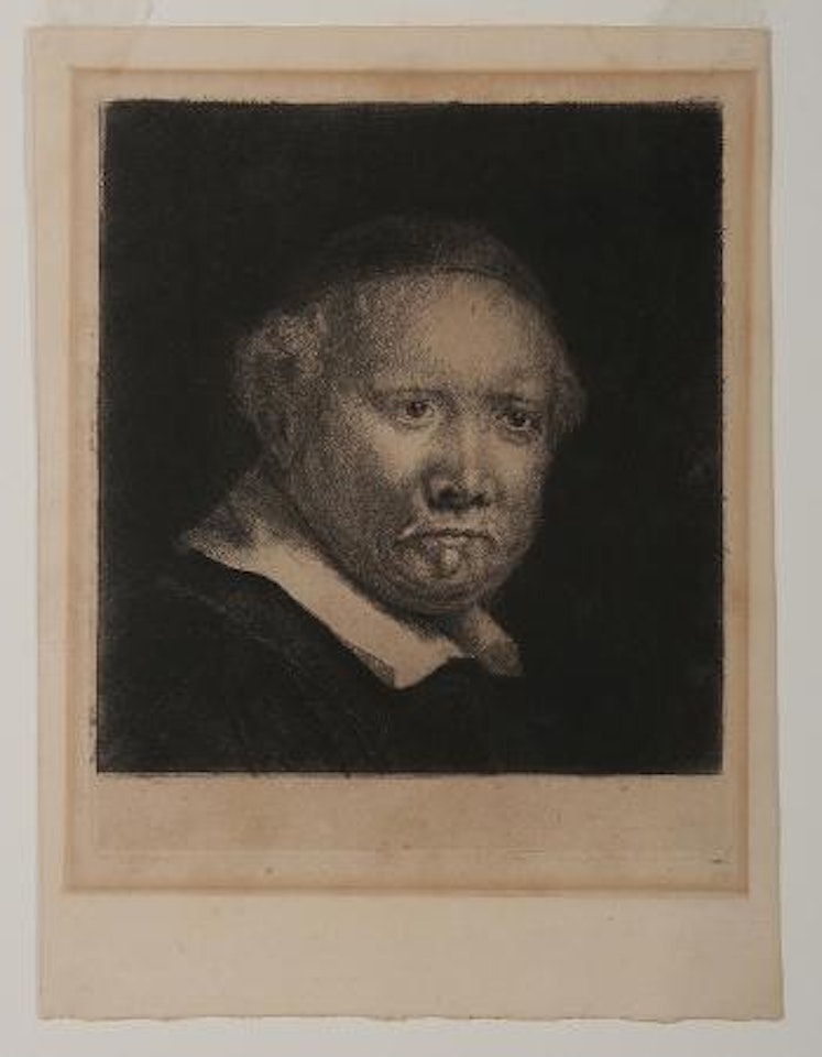 Lieven Willemsz van Coppenol, Writing Master: The Larger Plate by Attributed to Rembrandt Harmensz van Rijn
