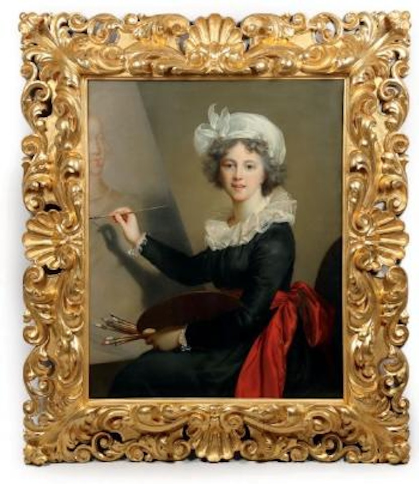 Autoportrait de l'artiste by Marie Louise Elisabeth Vigee-Lebrun
