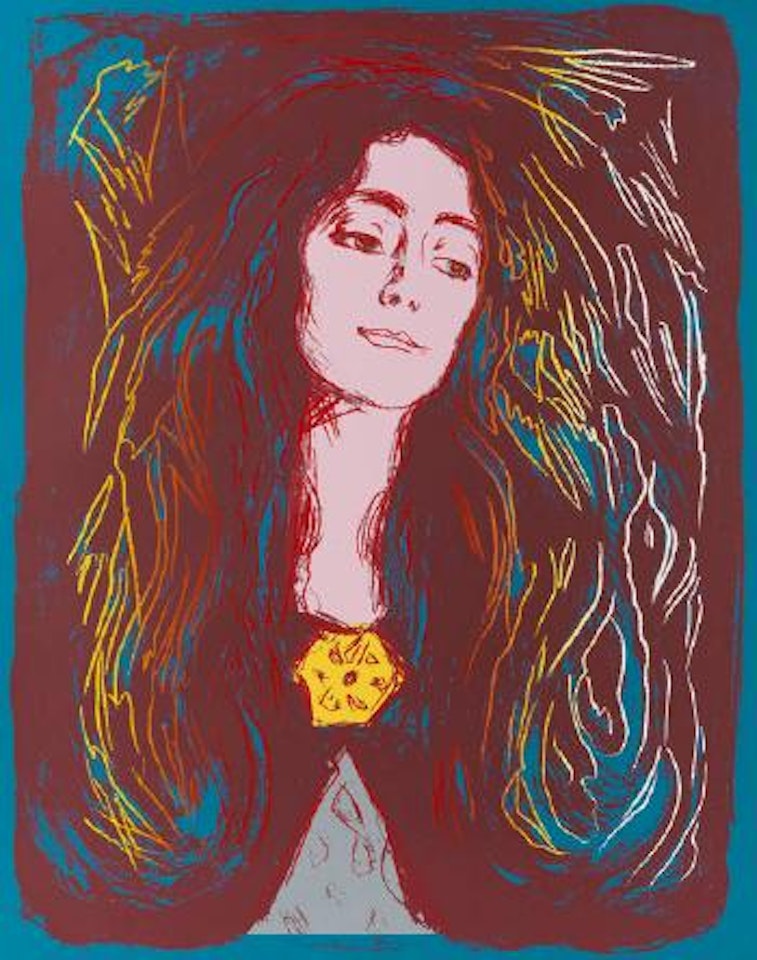 Eva Mudocci by Andy Warhol