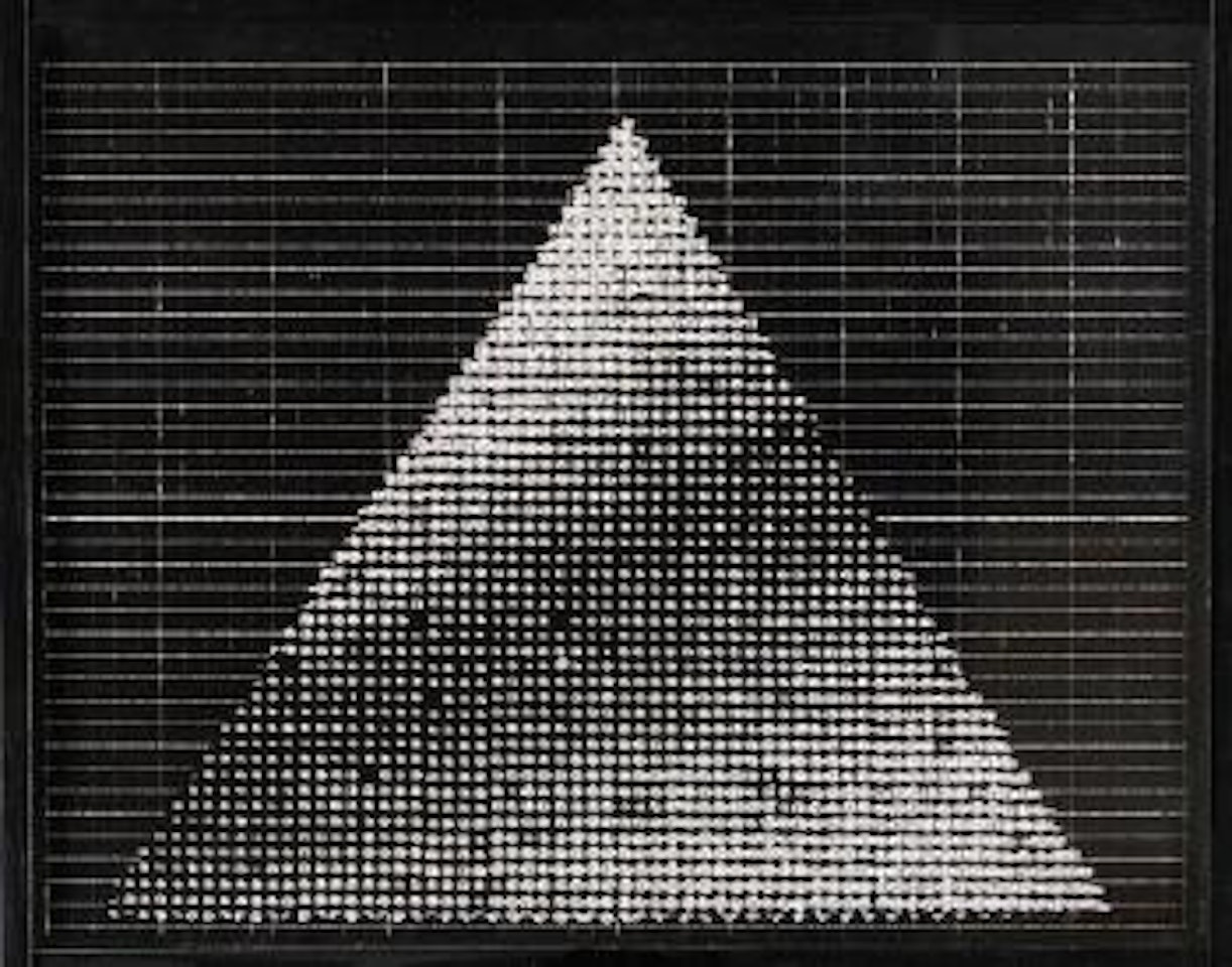 Lichtpyramide (Entwurf) by Heinz Mack