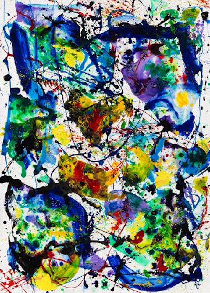 Untitled (SF86-078) by Sam Francis