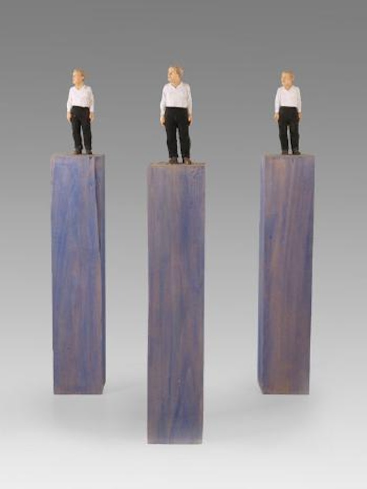 Ohne Titel (drei Männer) by Stephan Balkenhol
