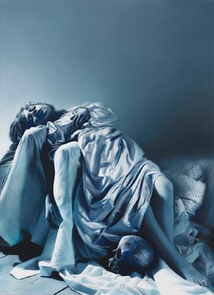 Untitled (Angel with Skull) by Gottfried Helnwein