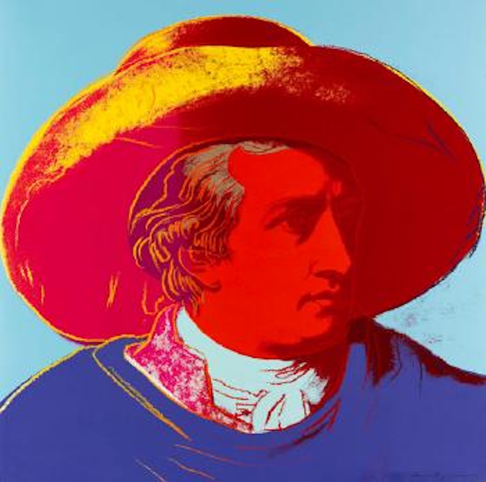 Goethe by Andy Warhol