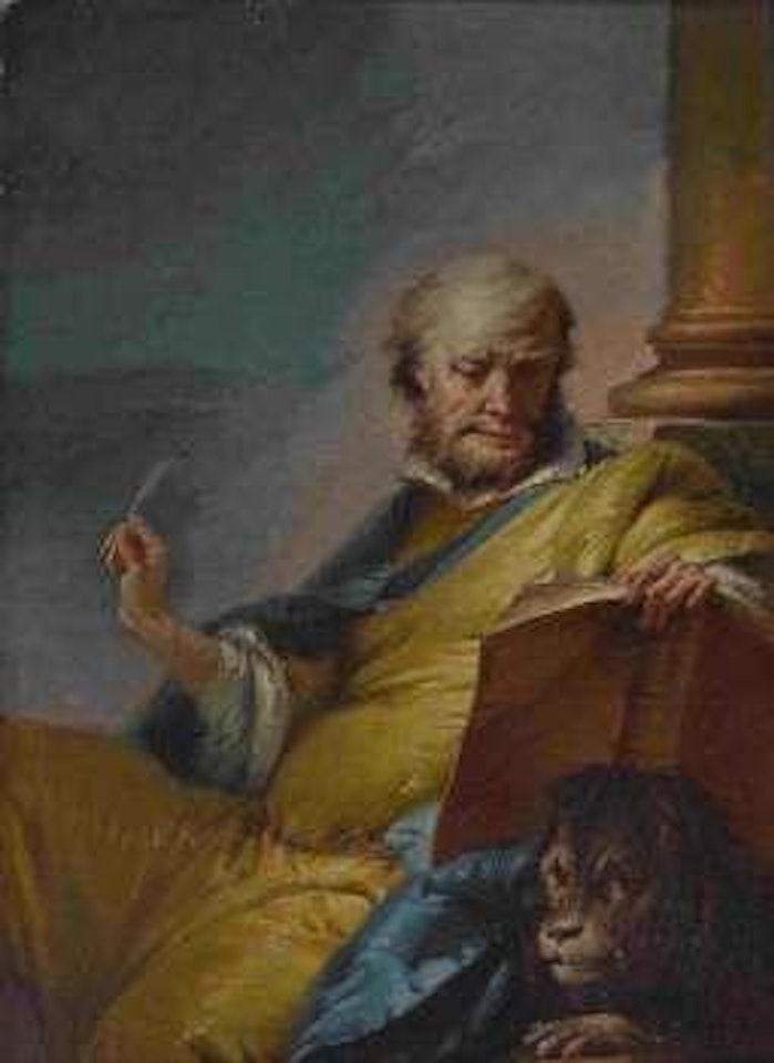 Evangelist Markus by Giovanni Antonio Guardi by Venetian School