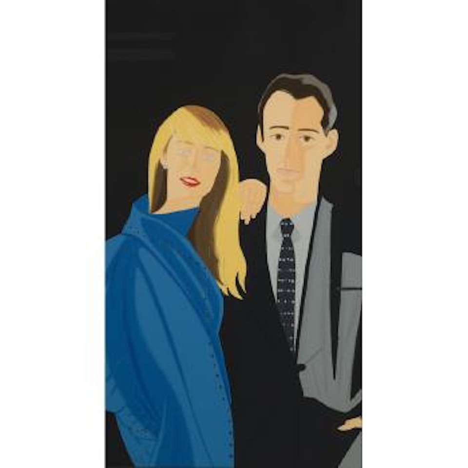 Janet Leonard & David Salle, from Pas de Deux 5 by Alex Katz