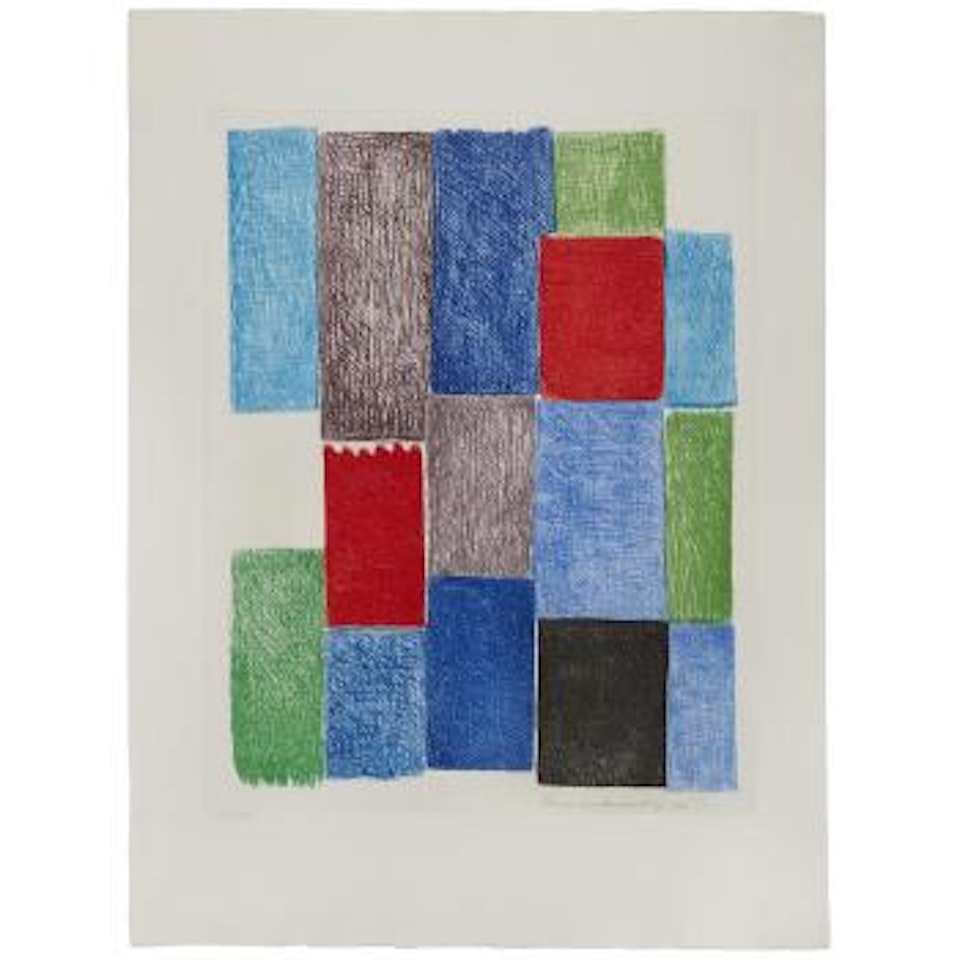 Avec moi-même, pl. 7; Avec moi-même, pl. 10 by Sonia Delaunay