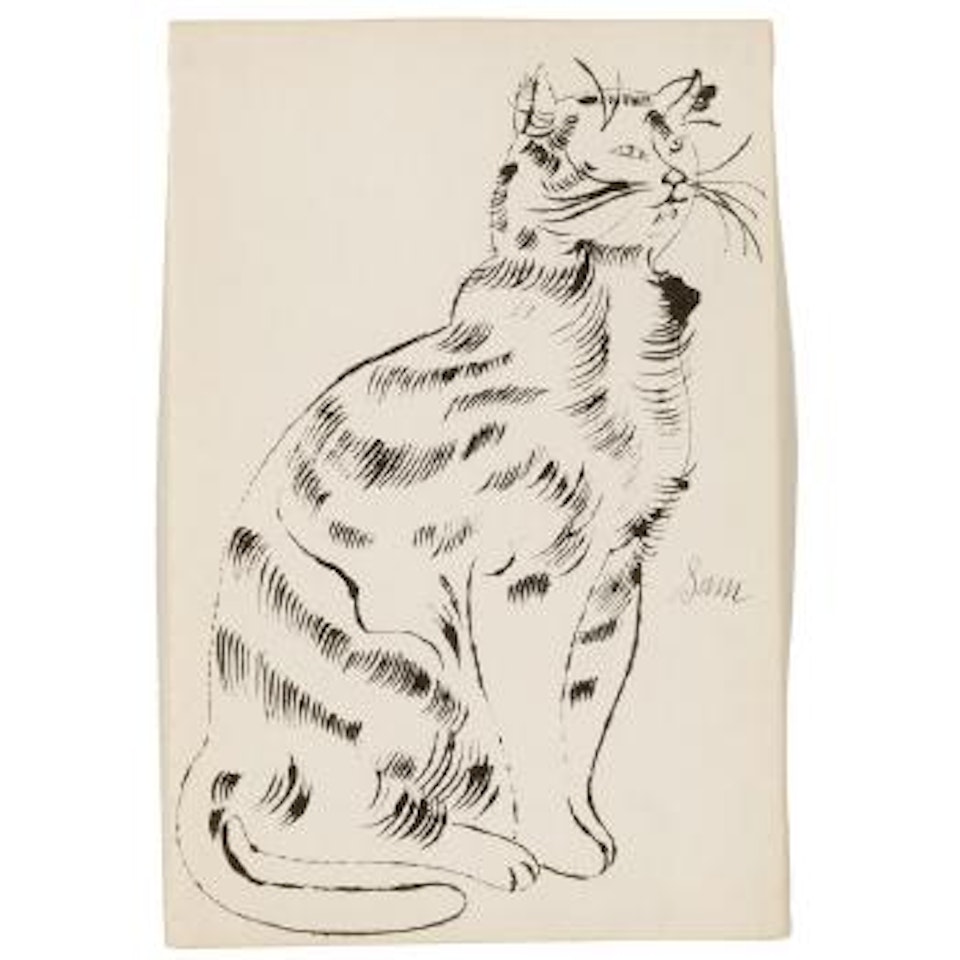 25 Cats Name(d) Sam and One Blue Pussy (F./S. IV.56) by Andy Warhol